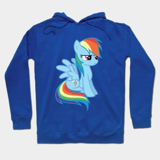 Rainbow Dash sitting Hoodie